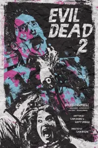 Poster to the movie "Evil Dead II" #207960