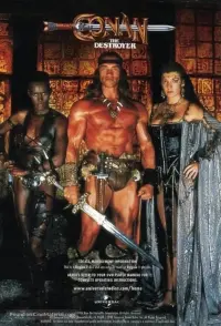 Poster to the movie "Conan the Destroyer" #86708