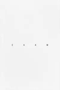 Poster to the movie "Exam" #93722