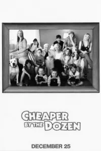 Poster to the movie "Cheaper by the Dozen" #636820