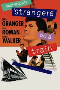 Poster to the movie "Strangers on a Train" #202289