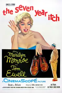 Poster to the movie "The Seven Year Itch" #241954