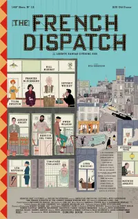 Poster to the movie "The French Dispatch" #92375