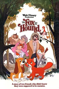 Poster to the movie "The Fox and the Hound" #237396