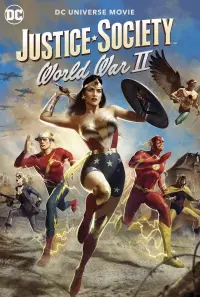 Poster to the movie "Justice Society: World War II" #139816