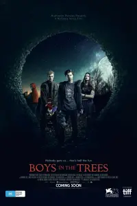 Poster to the movie "Boys in the Trees" #533986