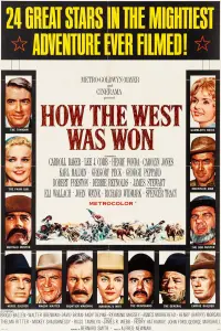 Poster to the movie "How the West Was Won" #244830