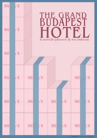 Poster to the movie "The Grand Budapest Hotel" #179227