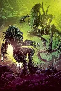 Poster to the movie "AVP: Alien vs. Predator" #580134