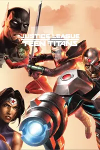 Poster to the movie "Justice League vs. Teen Titans" #107221