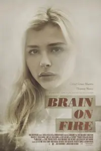 Poster to the movie "Brain on Fire" #243201