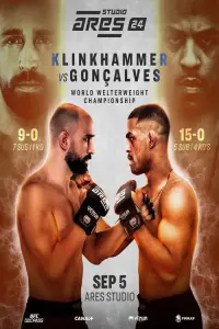 Poster to the movie "ARES 24 Studio: Klinkhammer vs. Goncalves" #568523