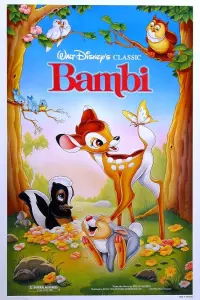 Poster to the movie "Bambi" #47185