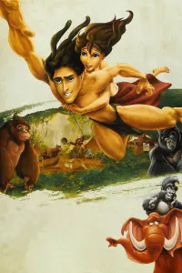 Poster to the movie "Tarzan" #171018