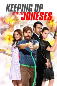 Poster to the movie "Keeping Up with the Joneses" #144441