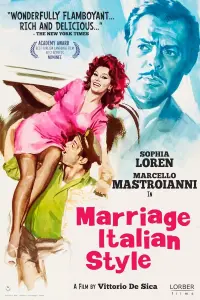 Poster to the movie "Marriage Italian Style" #188373