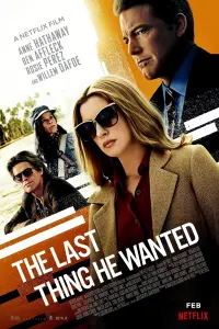 Poster to the movie "The Last Thing He Wanted" #126491