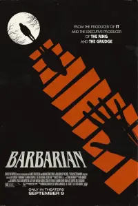 Poster to the movie "Barbarian" #254066