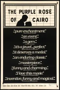 Poster to the movie "The Purple Rose of Cairo" #137639