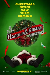 Poster to the movie "A Very Harold & Kumar Christmas" #309056