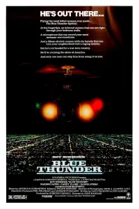 Poster to the movie "Blue Thunder" #148301