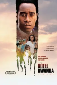 Poster to the movie "Hotel Rwanda" #147843