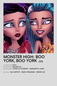 Poster to the movie "Monster High: Boo York, Boo York" #458996