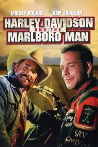 Poster to the movie "Harley Davidson and the Marlboro Man" #348740