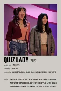 Poster to the movie "Quiz Lady" #545565