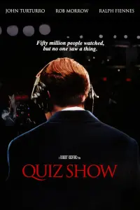 Poster to the movie "Quiz Show" #227948