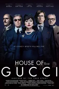 Poster to the movie "House of Gucci" #274811