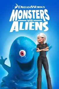 Poster to the movie "Monsters vs Aliens" #297109