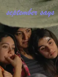 Poster to the movie "September Says" #668303