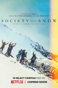 Poster to the movie "Society of the Snow" #160364