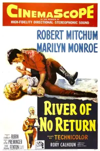 Poster to the movie "River of No Return" #272901