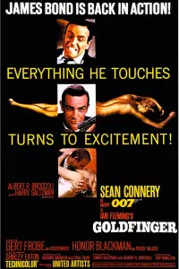 Poster to the movie "Goldfinger" #222856