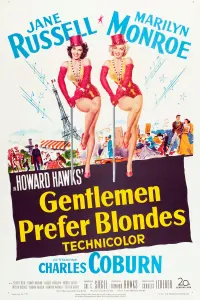 Poster to the movie "Gentlemen Prefer Blondes" #124081