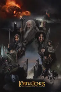 Poster to the movie "The Lord of the Rings: The Fellowship of the Ring" #487655