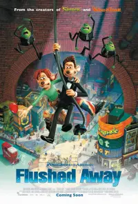 Poster to the movie "Flushed Away" #63121