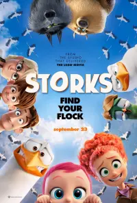 Poster to the movie "Storks" #85237