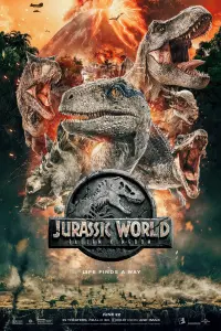 Poster to the movie "Jurassic World: Fallen Kingdom" #17561