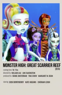 Poster to the movie "Monster High: Great Scarrier Reef" #469102