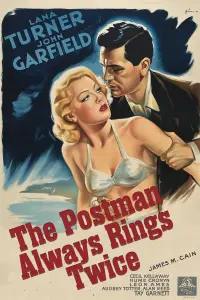 Poster to the movie "The Postman Always Rings Twice" #144615