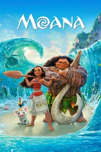 Poster to the movie "Moana" #130386