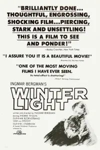 Poster to the movie "Winter Light" #184586