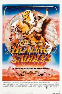 Poster to the movie "Blazing Saddles" #81106