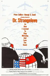 Poster to the movie "Dr. Strangelove or: How I Learned to Stop Worrying and Love the Bomb" #85445