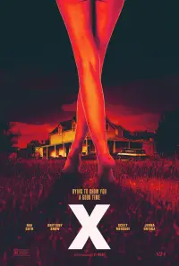 Poster to the movie "X" #169968