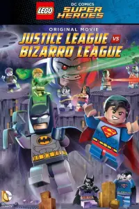 Poster to the movie "LEGO DC Comics Super Heroes: Justice League vs. Bizarro League" #355069