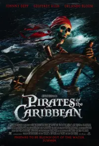 Poster to the movie "Pirates of the Caribbean: The Curse of the Black Pearl" #12851